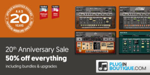 [DTMスクールニュース]applied-acoustics-systems-20th-anniversary-sale