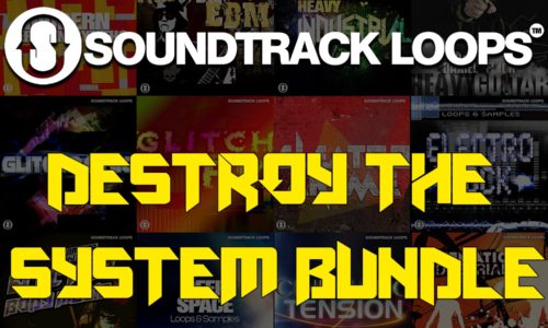 [DTMスクールニュース]soundtrack-loopsdestroy-the-system-bundl-sale