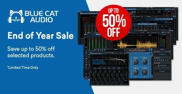[DTMニュース]blue-cat-audio-holiday-sale-2