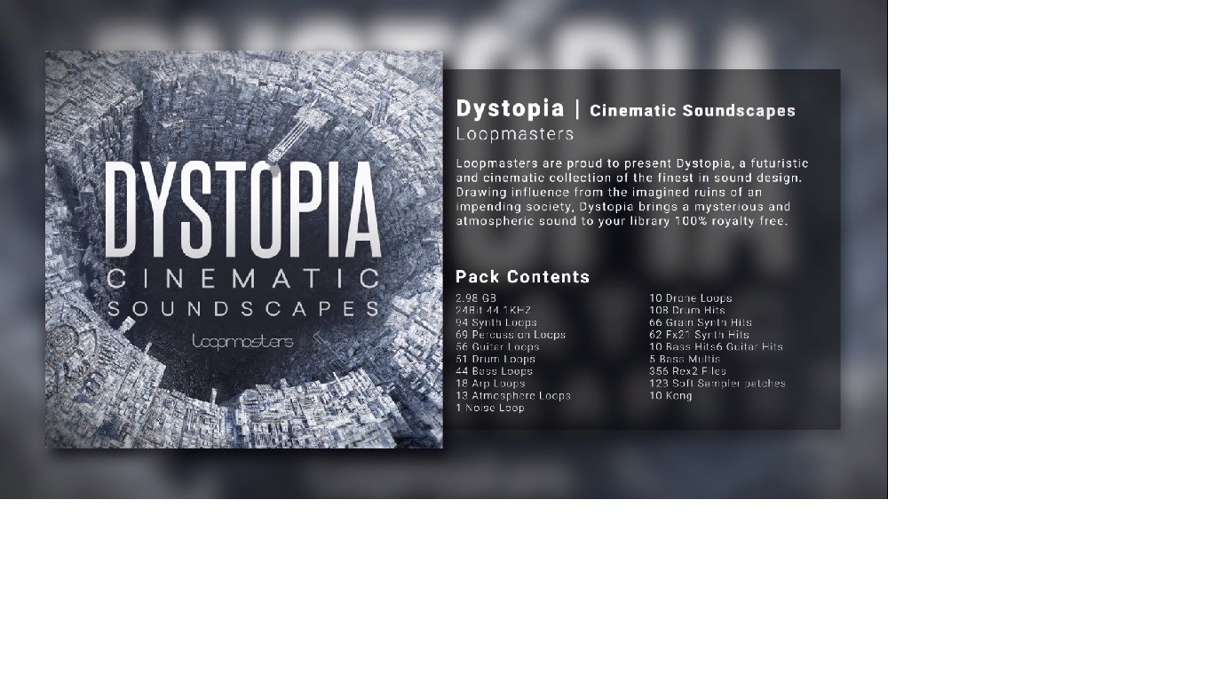 [DTMニュース]loopmasters-dystopia-1