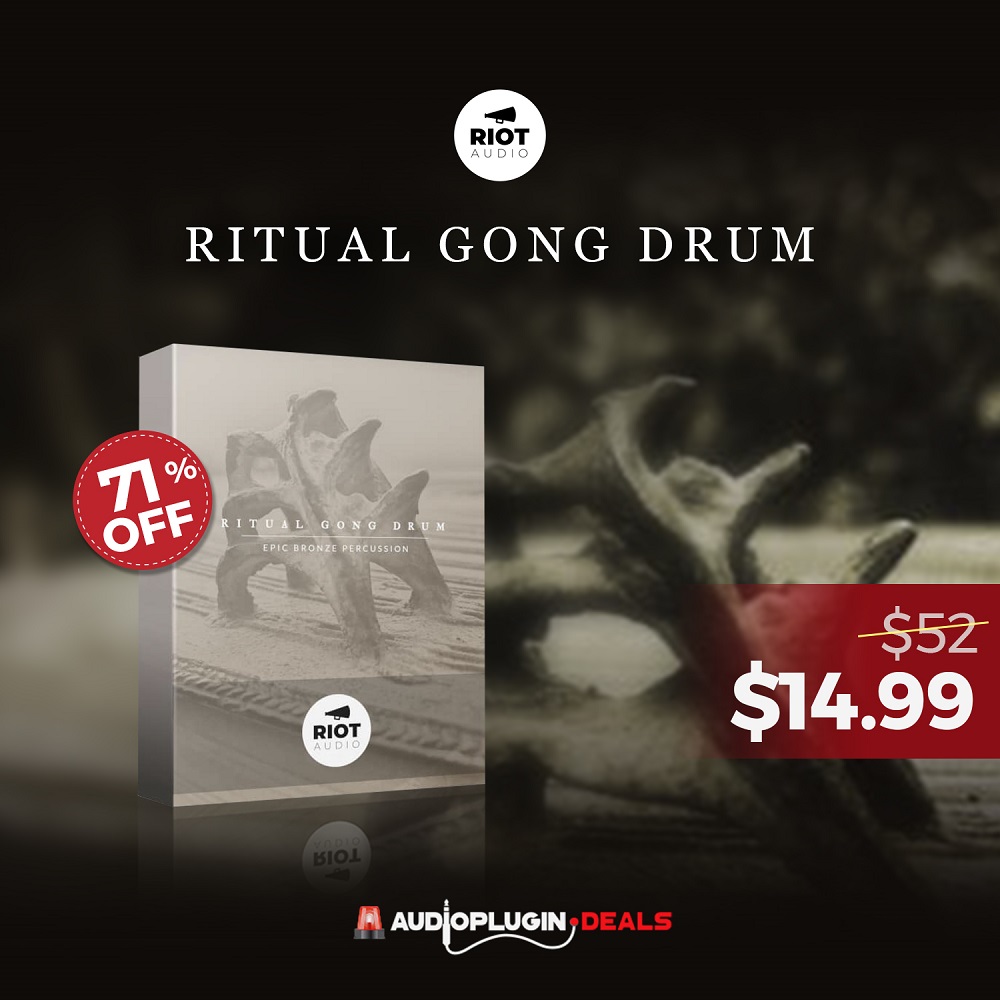 [DTMニュース]riot-audio-ritual-gong-drum-2