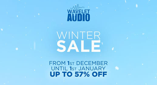 [DTMニュース]wavelet-audio-winter-sale-2020-2