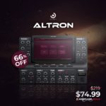 [DTMニュース]Beyron Audioのサンプルベースのシンセサイザー「ALTRON」が66%off！