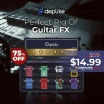 [DTMニュース]Deplikeのギタースタジオの究極のレクリエーション「Perfect Rig of Guitar FX」が75%off！