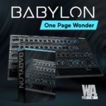 [DTMニュース]W.A Productionの単一のインターフェイスにすべてのパラメータを備えたシンセ「Babylon」が78%off！