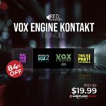 [DTMニュース]Red Soundsの4つのライブラリ「Vox Engine Kontakt Bundle」が84%off！