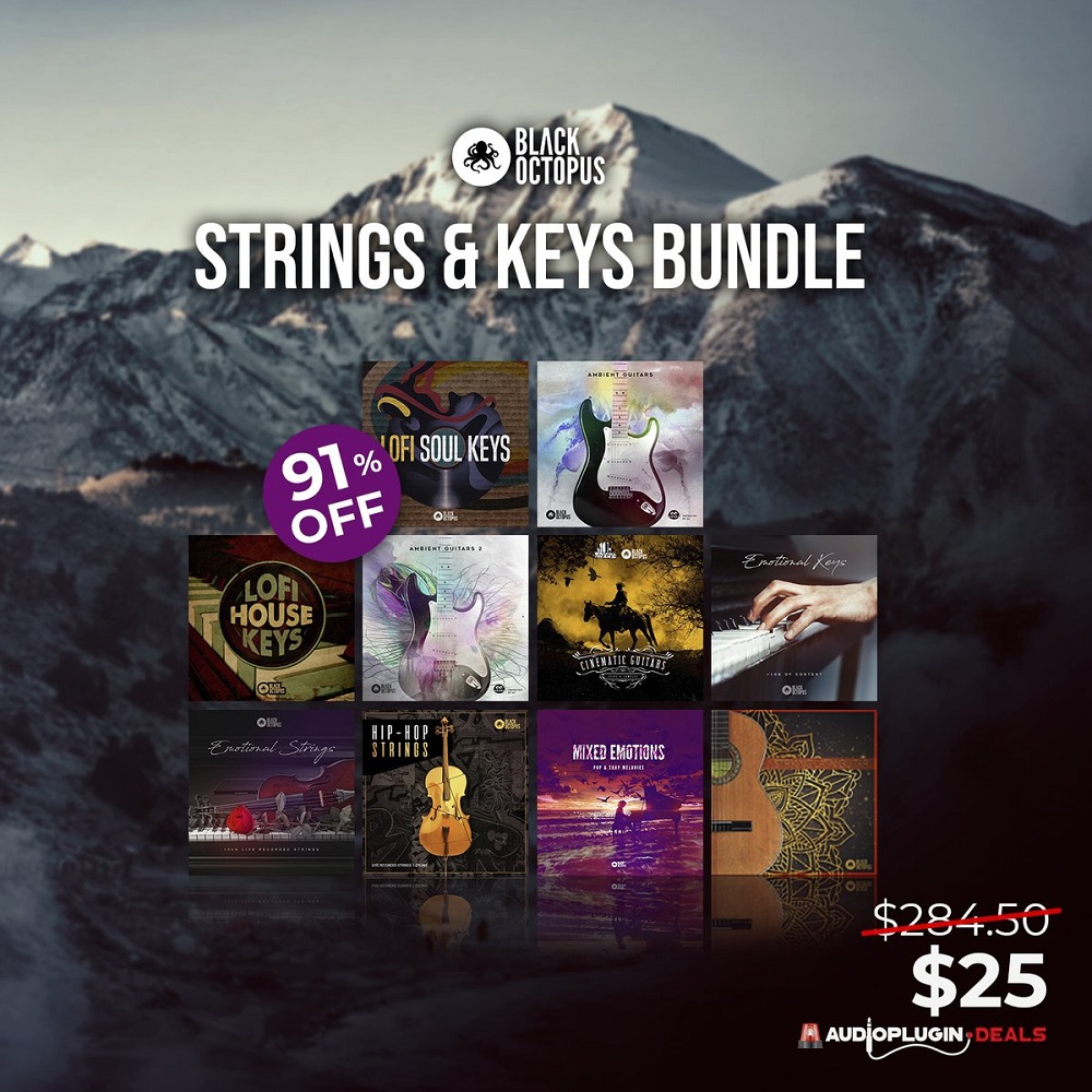 black-octopus-strings-keys-bundle