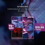[DTMニュース]Glitchedtonesの3つパックバンドル「Synthwave Retro Future Bundle」が72%off！